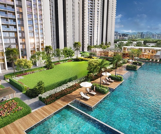 2 BHK Flat in Sunteck